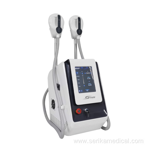 Double handle ems body sculpting slimming machine